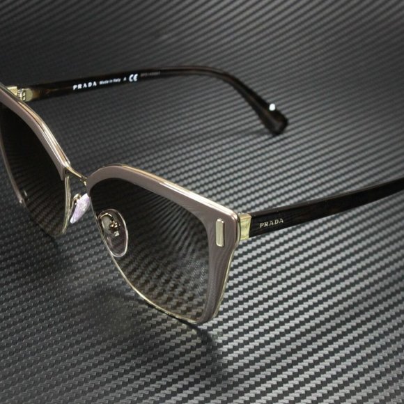 Prada Women's Pale Gold and Brown Sunglasses! - Picture 1 of 4